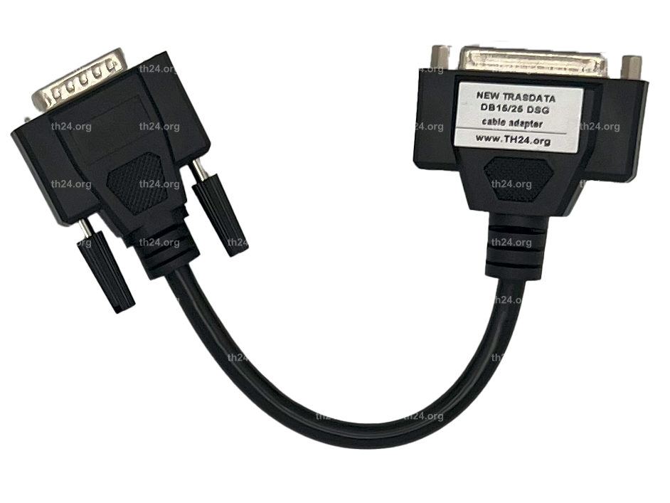 New Trasdata DB15 / DB25 - DSG Adapter