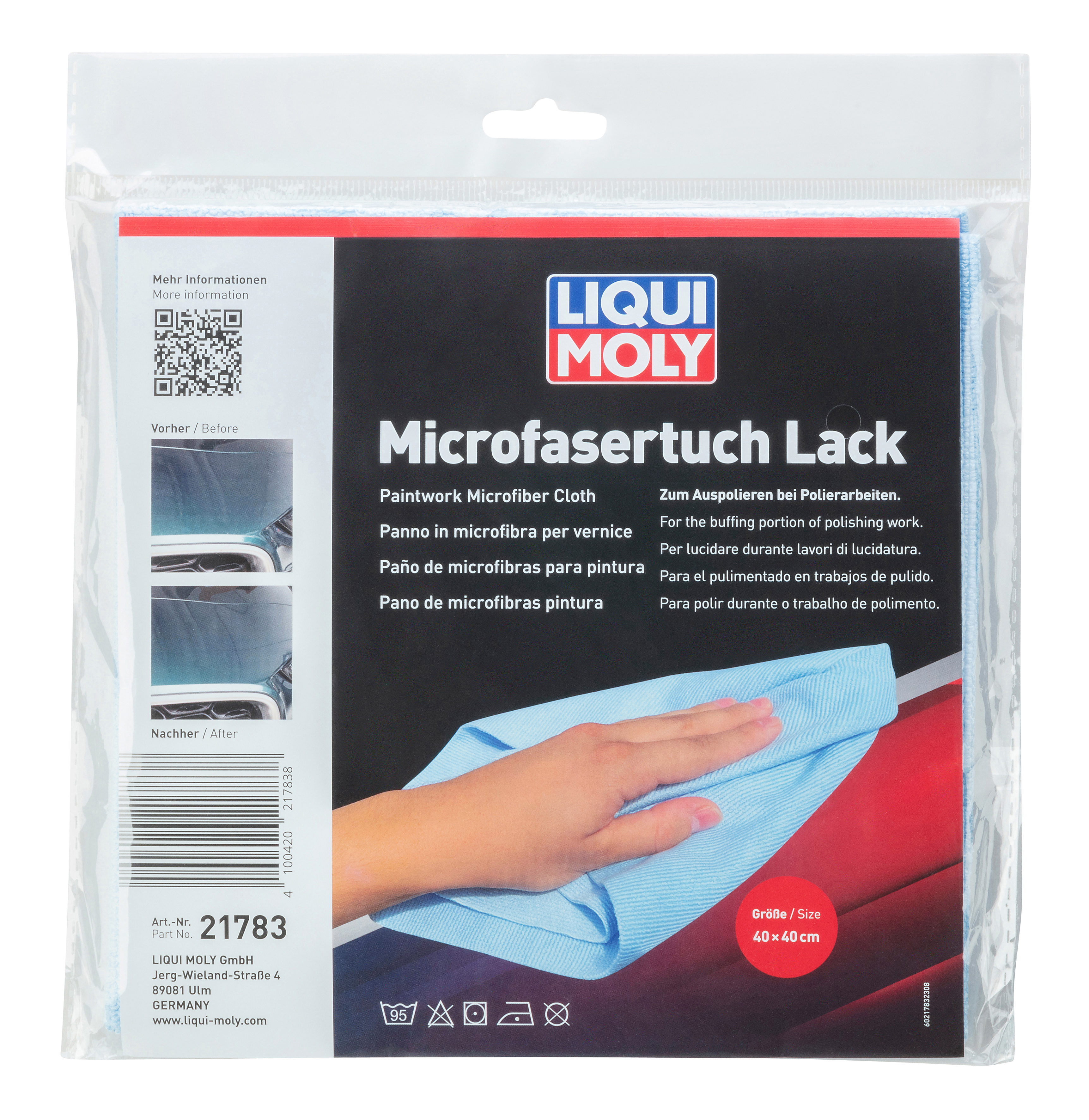 Microfasertuch Lack