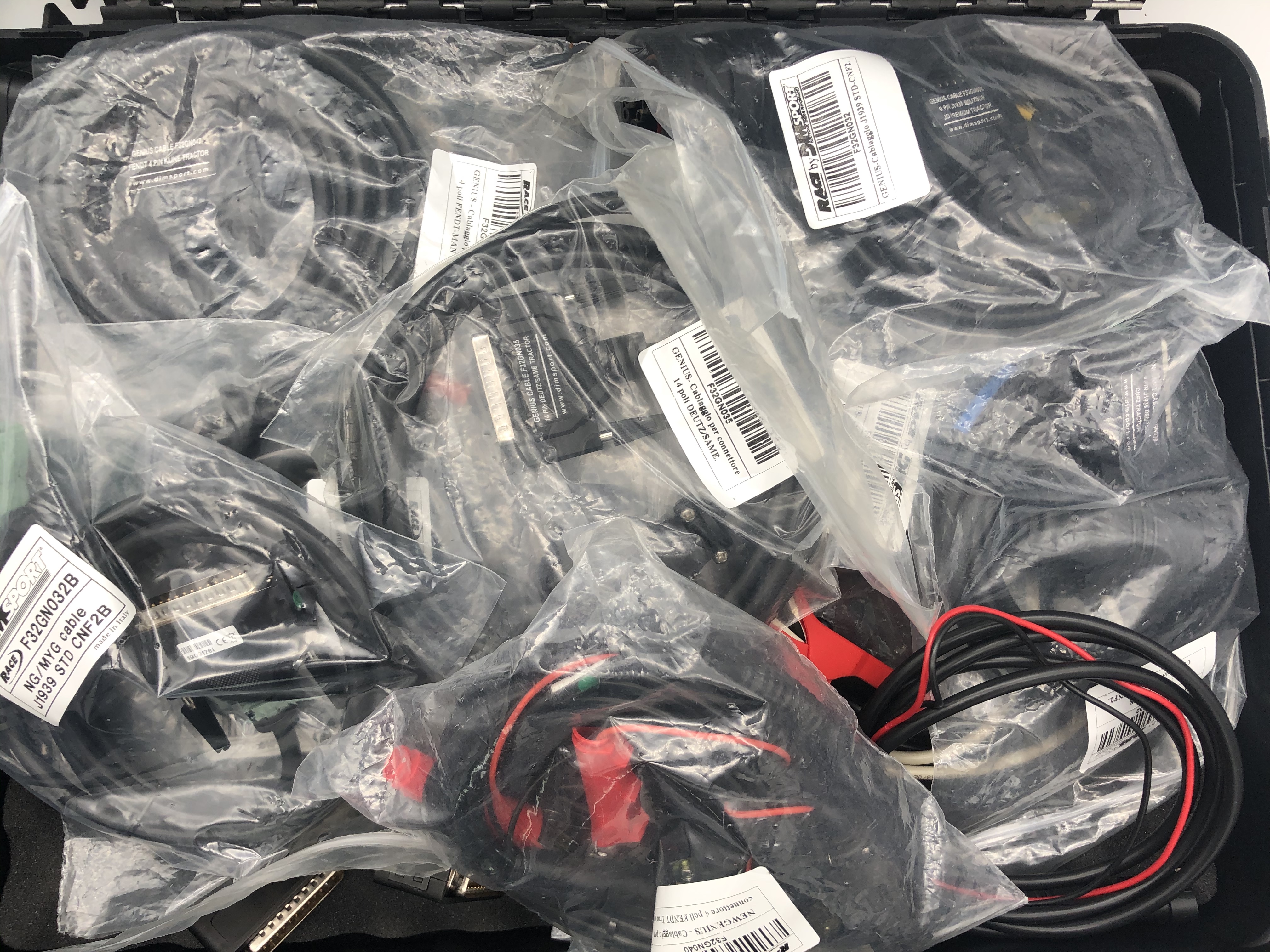 Traktor Komplettsett Verkabelungen und Stecker für New Genius (Version 3)